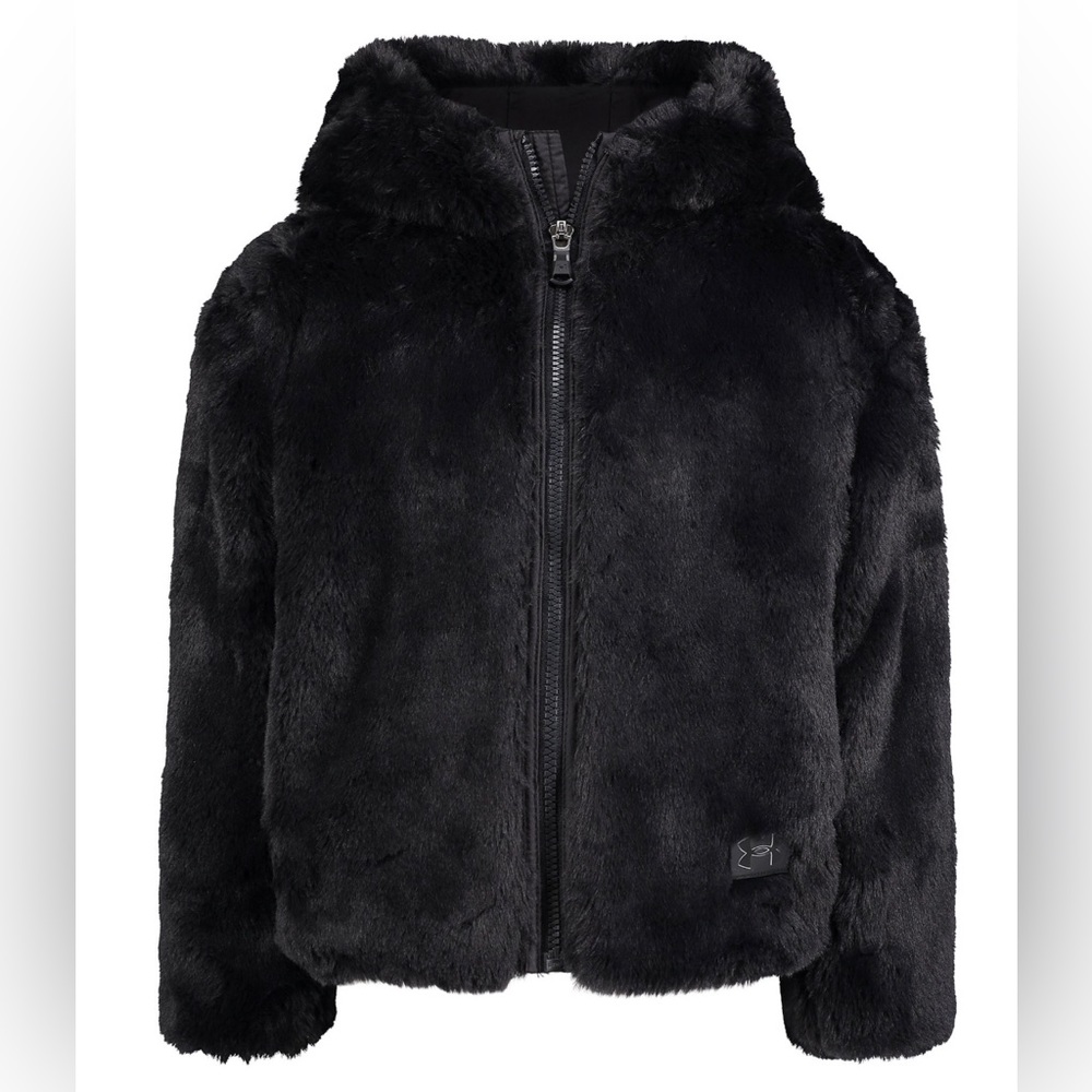 Under Armour Youth plush faux-fur hoodie